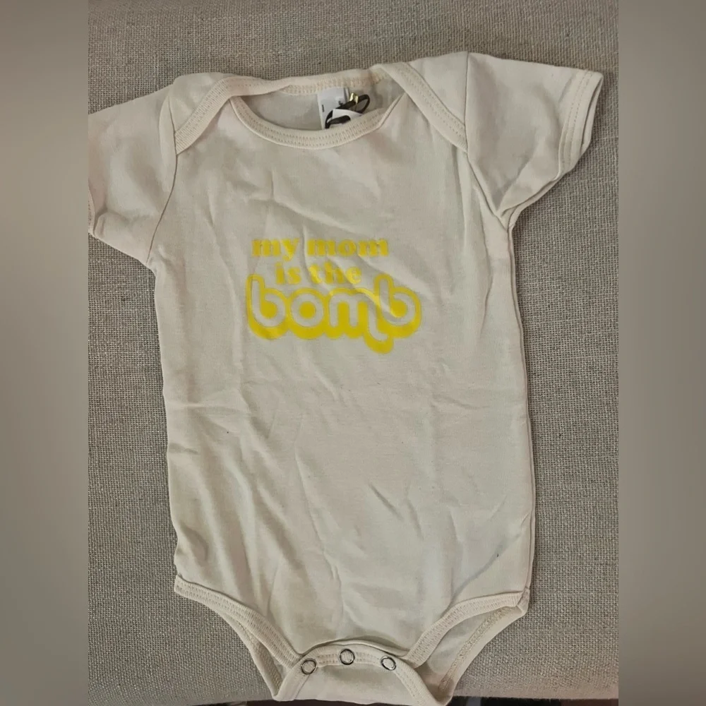 My Mom  is The Bomb Baby Onesie